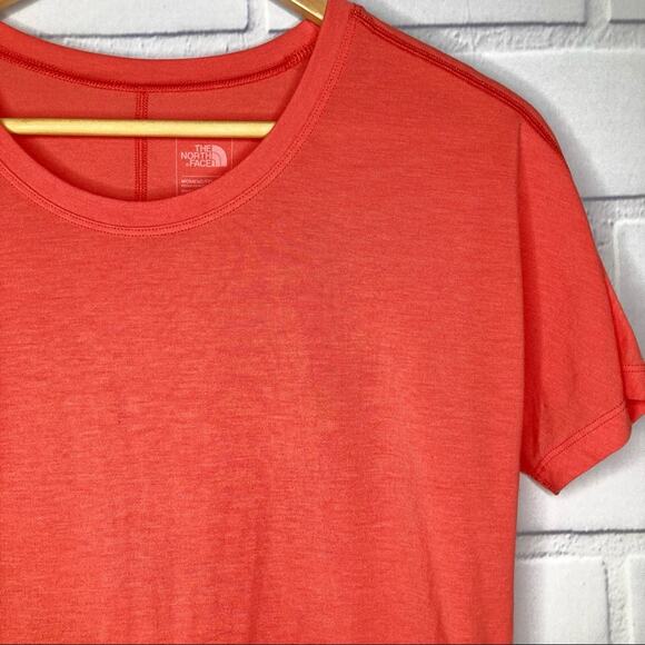 The North Face Workout Spiced Coral T-Shirt Blouse Size XS #NF0A3LMDHEY - Picture 5 of 13
